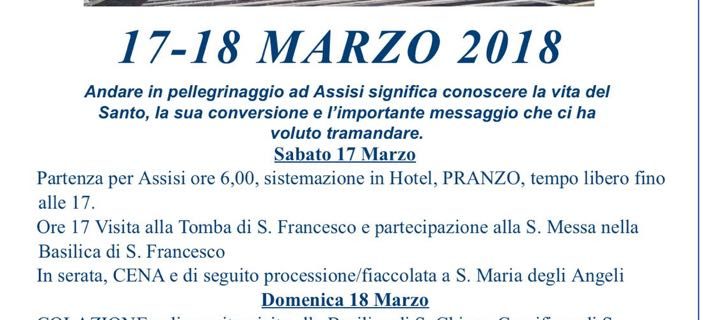 Assisi 17-18 Marzo