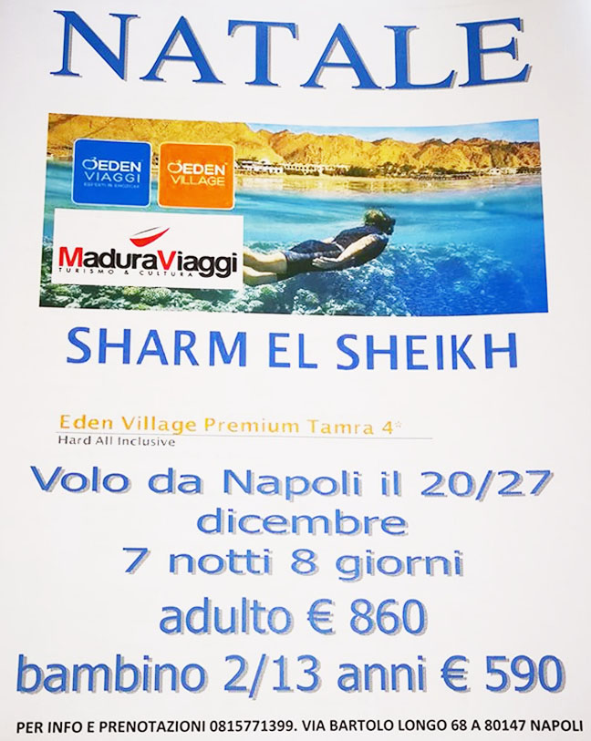 Madura viaggi – Offerta Sharm el Sheikh